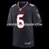 Mens Nike Tank Dell Navy Houston Texans 2nd Alternate Game Jersey