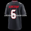 Mens Nike Tank Dell Navy Houston Texans 2nd Alternate Game Jersey