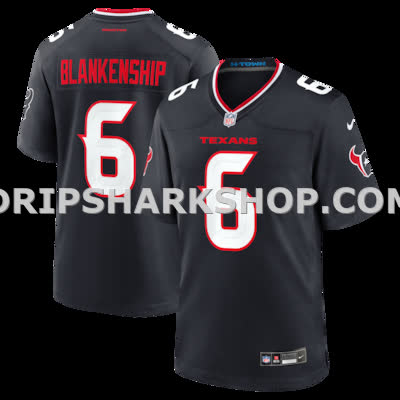 Mens Nike Tank Dell Navy Houston Texans 2nd Alternate Game Jersey