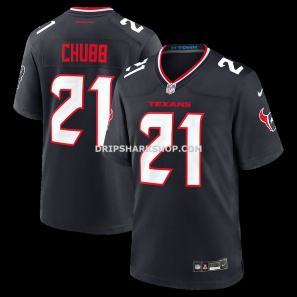 Mens Nike Nico Collins Navy Houston Texans 2nd Alternate Game Jersey