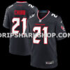 Mens Nike Nico Collins Navy Houston Texans 2nd Alternate Game Jersey