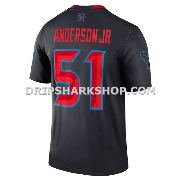 Mens Nike Will Anderson Jr Navy Houston Texans Vapor Fuse Limited Jersey