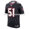 Mens Nike Will Anderson Jr Navy Houston Texans Vapor Fuse Limited Jersey