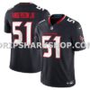 NFL13b5d3M01-8cb6a7 Mens Nike Will Anderson Jr Red Houston Texans Alternate Game Jersey