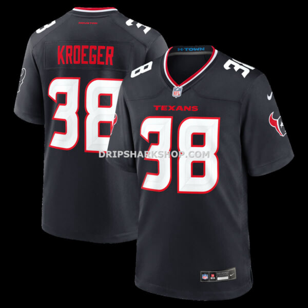 NFL13b7a6G04-a939e8 Mens Nike Kamari Lassiter Navy Houston Texans Team Game Jersey
