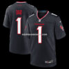Mens Nike Nick Chubb Navy Houston Texans Alternate 2 Game Jersey