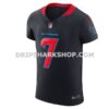 NFL13bfe7G05-b7a4a3 Mens Nike Cj Stroud Navy Houston Texans Game Jersey