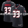 NFL13cb06M01-cc0494 Mens Nike David Montgomery Navy Houston Texans Game Jersey