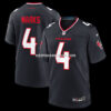 Mens Nike Xavier Hutchinson Navy Houston Texans Team Game Jersey