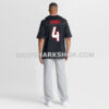 Mens Nike Xavier Hutchinson Navy Houston Texans Team Game Jersey