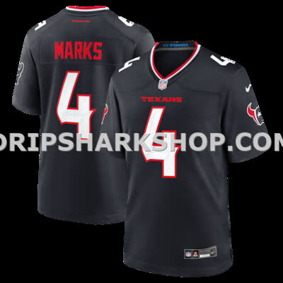 Mens Nike Xavier Hutchinson Navy Houston Texans Team Game Jersey