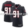 NFL13daf9M01-eec257 Mens Nike Foster Moreau Navy Houston Texans Team Game Jersey