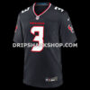 Mens Nike Mj Stewart Navy Houston Texans Team Game Jersey