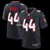 Mens Nike Cade Stover Navy Houston Texans Game Jersey