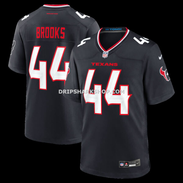 Mens Nike Cade Stover Navy Houston Texans Game Jersey