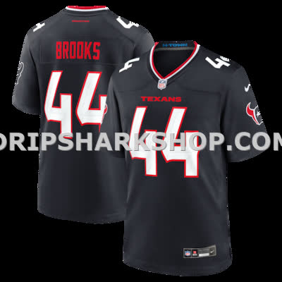 Mens Nike Cade Stover Navy Houston Texans Game Jersey