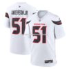 Mens Nike Will Anderson Jr White Houston Texans Vapor Fuse Limited Jersey
