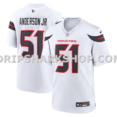 Mens Nike Will Anderson Jr White Houston Texans Vapor Fuse Limited Jersey