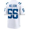 Mens Nike Quenton Nelson White Indianapolis Colts Game Player Jersey Pi3687000