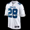 Mens Nike Jonathan Taylor Tundra White Indianapolis Colts Fashion Game Jersey