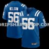 Mens Nike Quenton Nelson Royal Indianapolis Colts Player Game Jersey