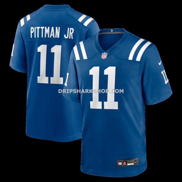 Mens Nike Michael Pittman Jr Royal Indianapolis Colts Player Game Jersey