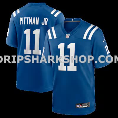 Mens Nike Michael Pittman Jr Royal Indianapolis Colts Player Game Jersey