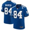Mens Nike Tyler Warren Heather Royal Indianapolis Colts Alternate 2 Indiana Nights Game Jersey
