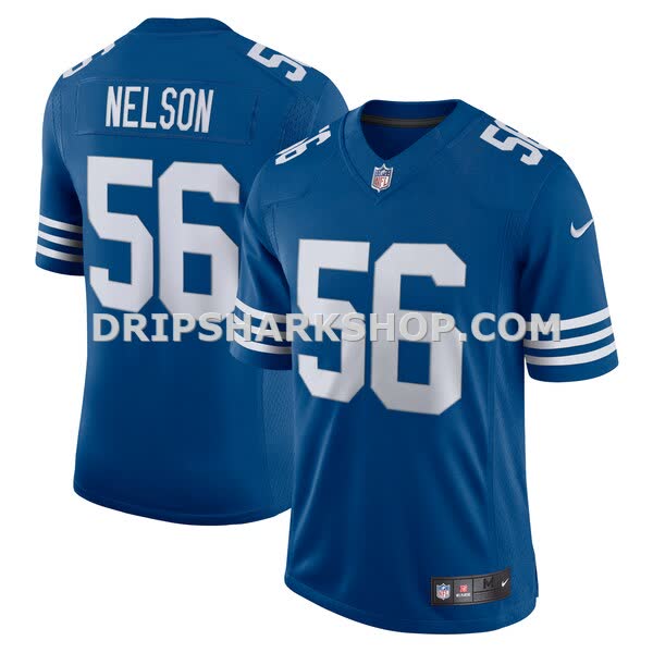Mens Nike Quenton Nelson Royal Indianapolis Colts Alternate Vapor Limited Jersey Pi4057000
