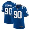 Mens Nike Grover Stewart Blue Indianapolis Colts Alternate Game Jersey