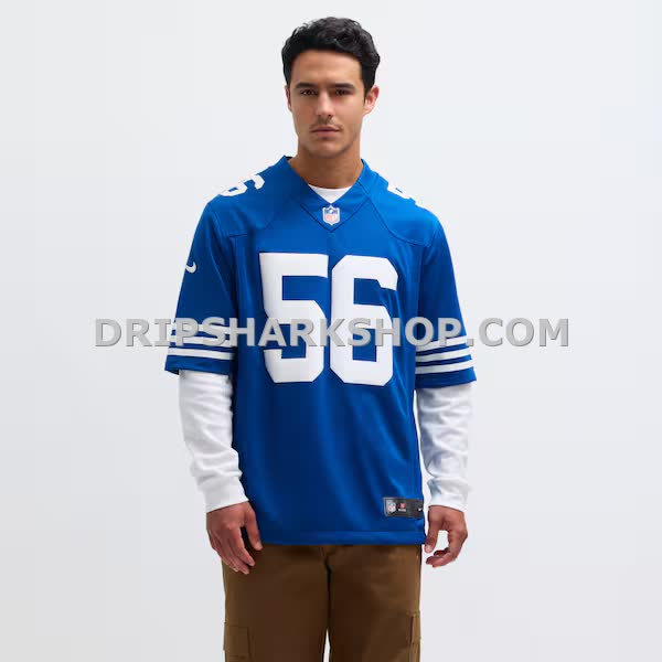 Mens Nike Quenton Nelson Royal Indianapolis Colts Alternate Vapor Limited Jersey