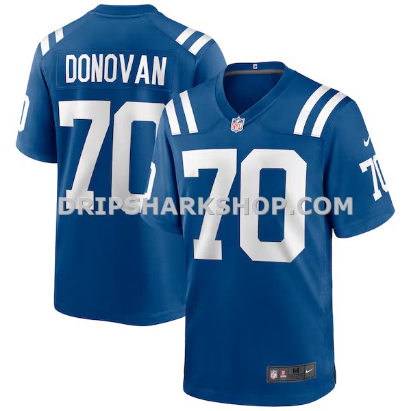 Mens Nike Art Donovan Royal Indianapolis Colts Game Retired Player Jersey Pi3994000