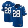 Mens Nike Jonathan Taylor Royal Indianapolis Colts Indiana Nights Alternate Game Jersey