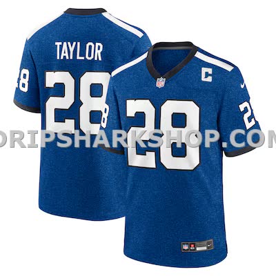 Mens Nike Jonathan Taylor Royal Indianapolis Colts Indiana Nights Alternate Game Jersey