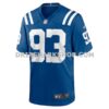 NFL142736G05-d07350 Mens Nike Dwight Freeney Royal Indianapolis Colts Team Retired Player Game Jersey