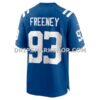 NFL142736G06-728d27 Mens Nike Dwight Freeney Royal Indianapolis Colts Team Retired Player Game Jersey
