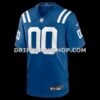 Mens Nike Indianapolis Colts Royal Custom Game Jersey