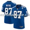 NFL142d1cM01-73e403 Mens Nike Reggie Wayne Blue Indianapolis Colts Retired Player Alternate Game Jersey