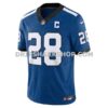 Mens Nike Jonathan Taylor Blue Indianapolis Colts Vapor Fuse Limited Jersey