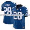 Mens Nike Jonathan Taylor Blue Indianapolis Colts Vapor Fuse Limited Jersey