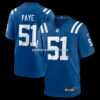 NFL143503G04-fb5b00 Mens Nike Royal Indianapolis Colts Game Jersey