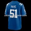 NFL143503G06-43e9e5 Mens Nike Royal Indianapolis Colts Game Jersey