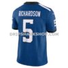 Mens Nike Anthony Richardson Royal Indianapolis Colts Alternate Vapor Fuse Limited Jersey