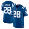 Mens Nike Jonathan Taylor Royal Indianapolis Colts Vapor Fuse Limited Jersey