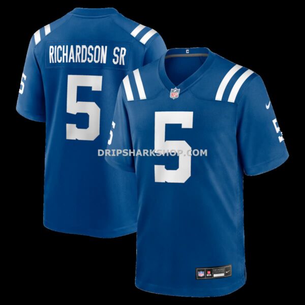 Mens Nike Anthony Richardson Sr Royal Indianapolis Colts Team Game Jersey
