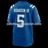 Mens Nike Anthony Richardson Sr Royal Indianapolis Colts Team Game Jersey