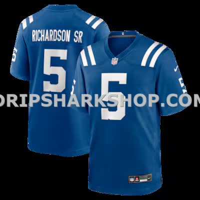 Mens Nike Anthony Richardson Sr Royal Indianapolis Colts Team Game Jersey