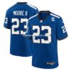 Mens Nike Kenny Moore Ii Royal Indianapolis Colts Indiana Nights Alternate Game Jersey