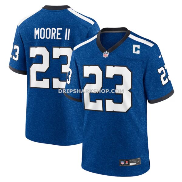 Mens Nike Kenny Moore Ii Royal Indianapolis Colts Indiana Nights Alternate Game Jersey