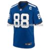 Mens Nike John Mackey Blue Indianapolis Colts Retired Player Alternate Game Jersey